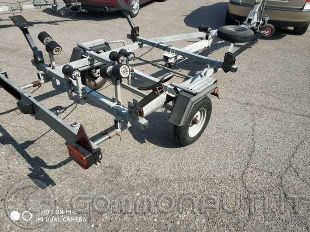 Carrello Ellebi LBN296 13A traino 395kg - Appena Revisionato