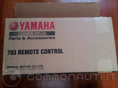 Vendesi Yamaha 703 remote control ( comando monoleva )