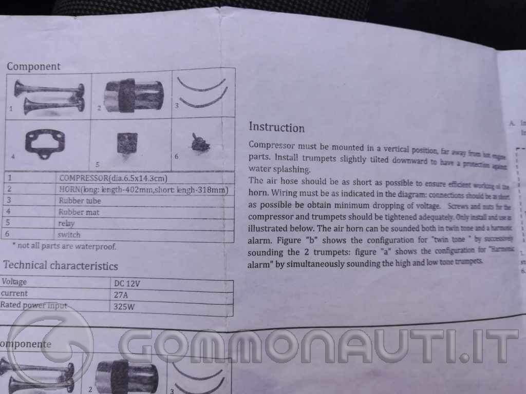 Chi Guida Un Veicolo Può Montare Trombe Bitonali