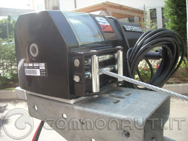 Verricello elettrico amovibile