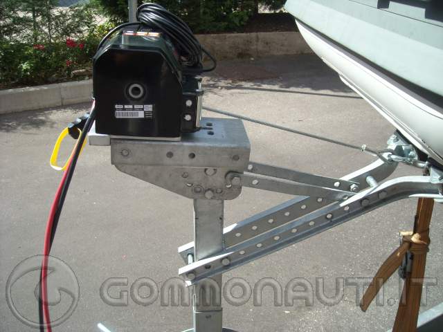 Verricello elettrico amovibile
