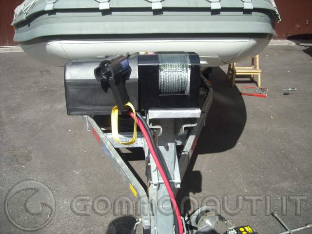 Verricello elettrico amovibile