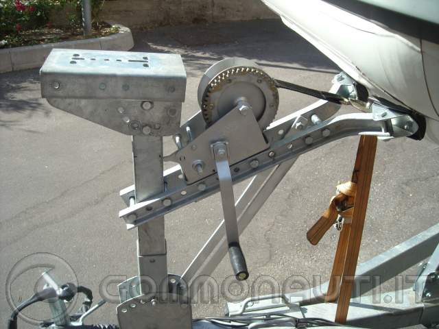 Verricello elettrico amovibile