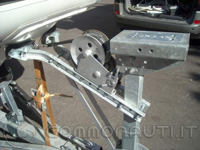 Verricello elettrico amovibile