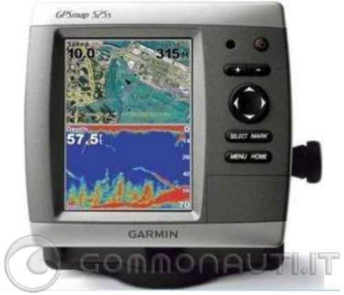 Vendo GpsEco Garmin 525S  Completo cartografia Blue Chart 716L + Flussometro Garmin GFS10