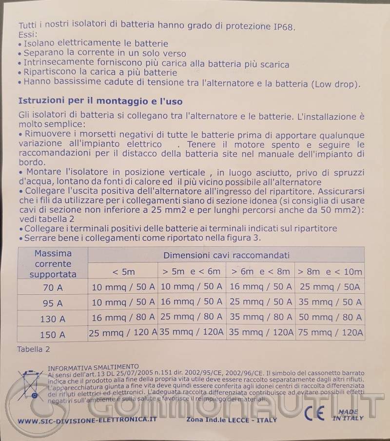 Come montare un ripartitore di carica su motore Mercury Verado e similari