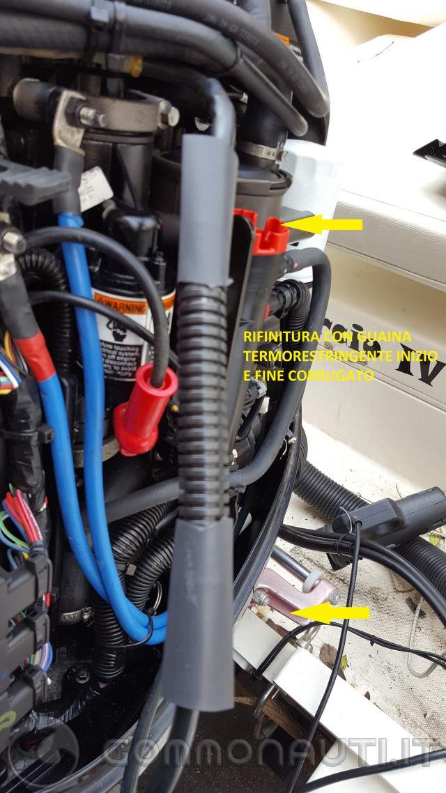 Come montare un ripartitore di carica su motore Mercury Verado e similari