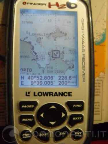 Vendo GPS portatile cartografico Lowrance iFinder H2O + Cartografia Navionics Gold XL9 23xg