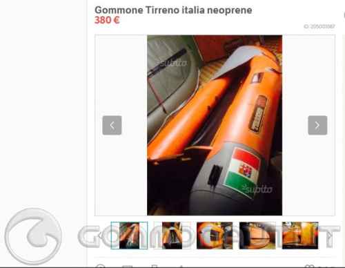 Gommone smontabbile (Tirreno Italia 310 ) Che motore aplicare ?
