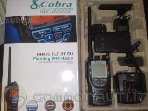 Vendesi Vhf Cobra portatile mod. HH 475 bluetooth (nuovo) 180 €