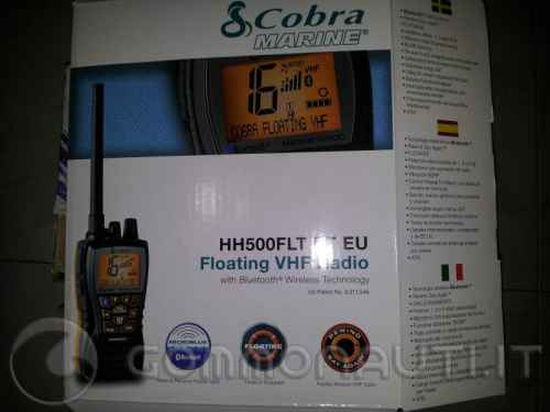 VHF portatile Cobra HH500 - impressioni e test (confronto con hh475)