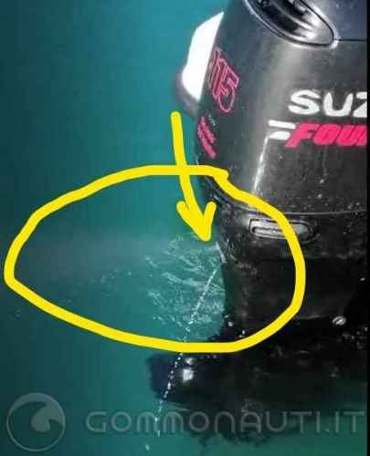 Problema Suzuki Df115 acqua nebulizzata dalla marmitta