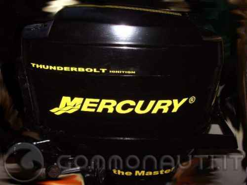 Rinnovare Motore Mercury 20 dell'83 (riverniciato e con Adesivi nuovi)