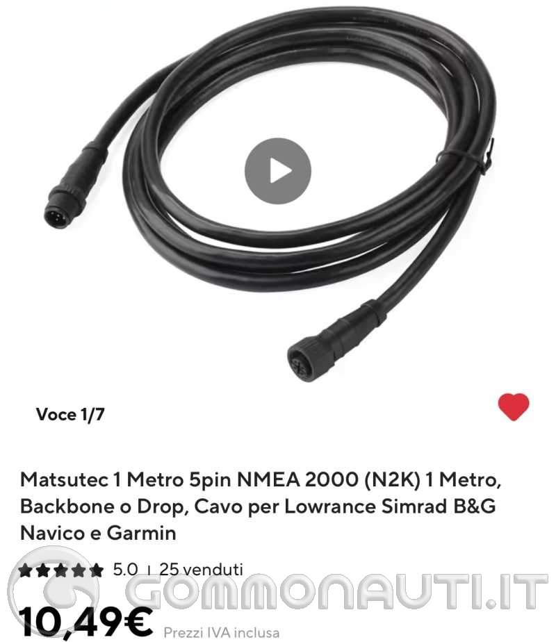 re: Collegamento NMEA dal bus yamaha