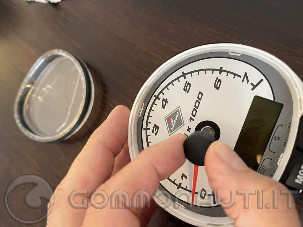 Sostituzione lente e display lcd strumenti Mercury smartcraft SC1000