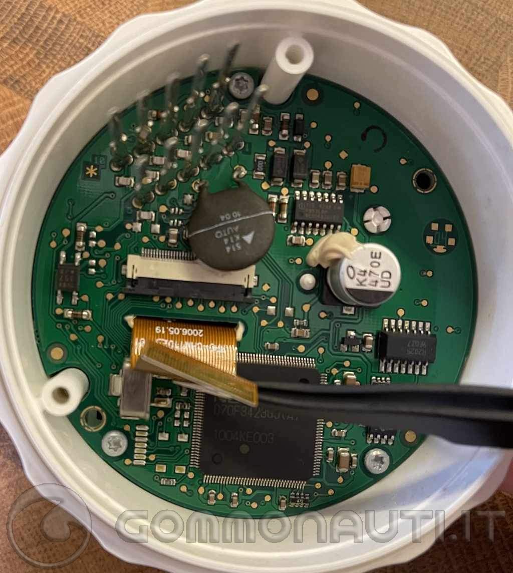 Sostituzione lente e display lcd strumenti Mercury smartcraft SC1000