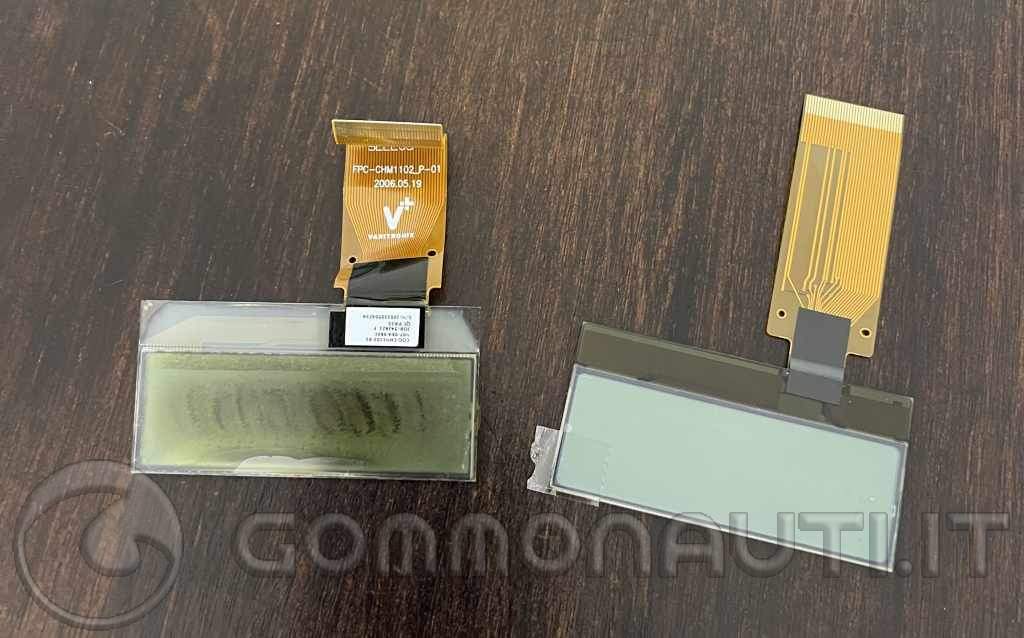 Sostituzione lente e display lcd strumenti Mercury smartcraft SC1000