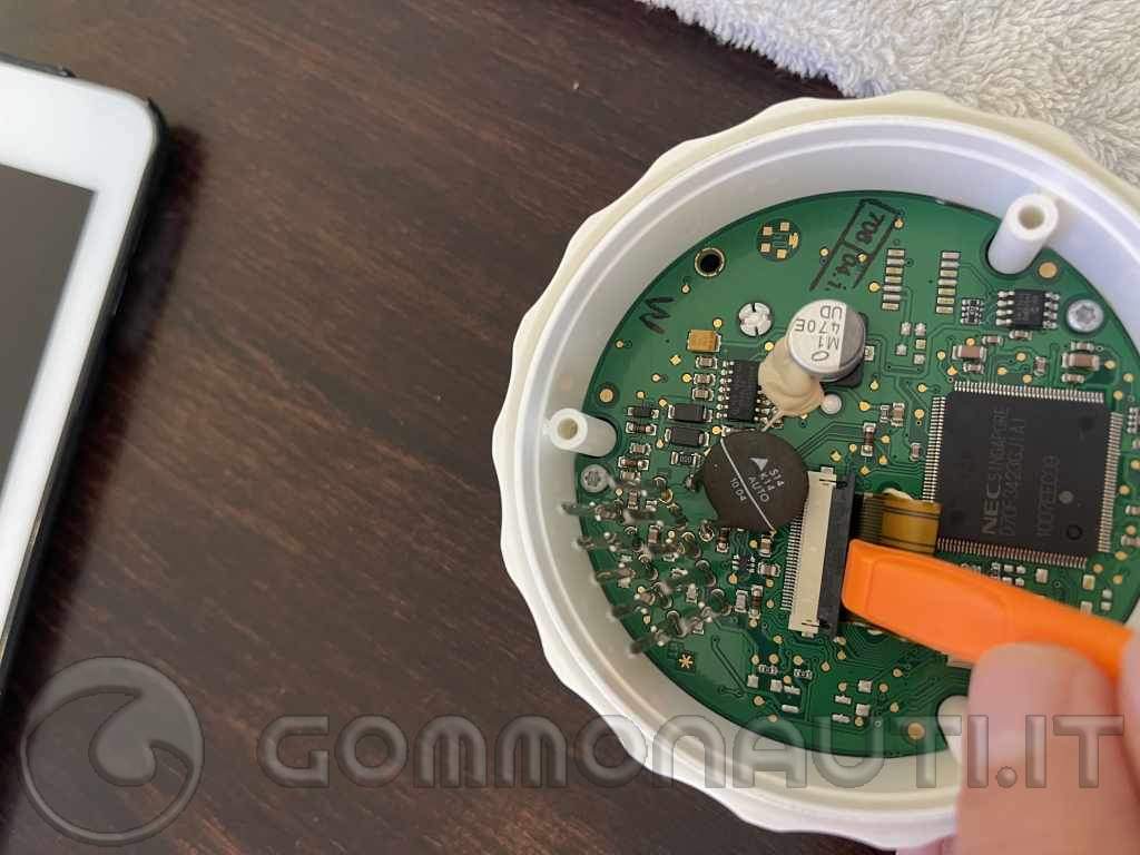 Sostituzione lente e display lcd strumenti Mercury smartcraft SC1000