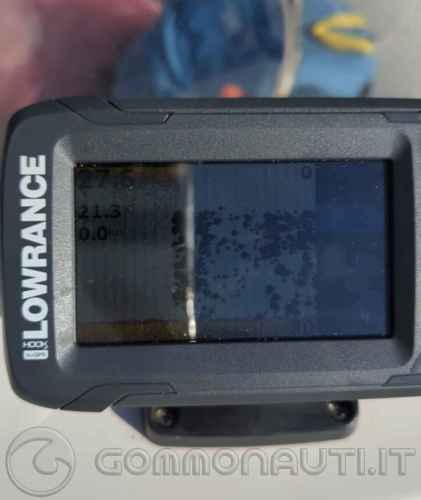 Lowrance hook2 4x problema con marcature