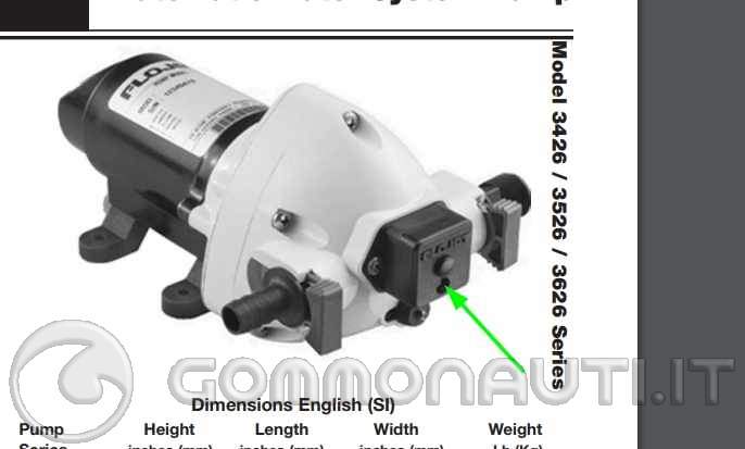 Pompa FloJet T5000-140 - CIS - Ricambi E Componentistica - Foto 10