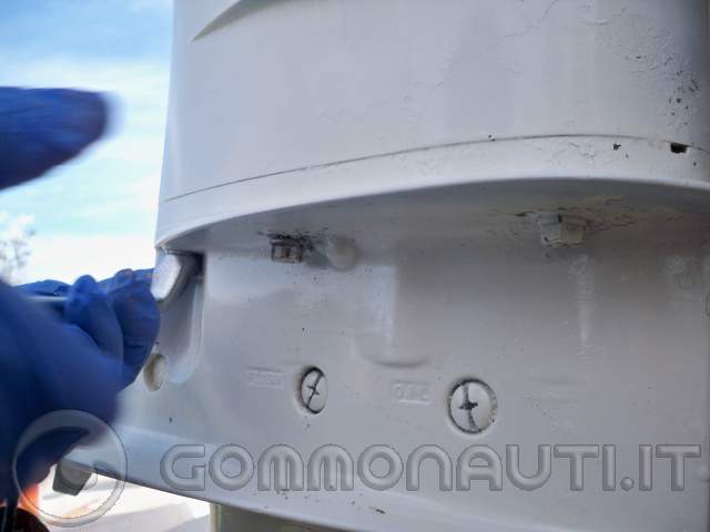 sostituzione girante johnson 40cv 4 tempi del 2004 - tutorial