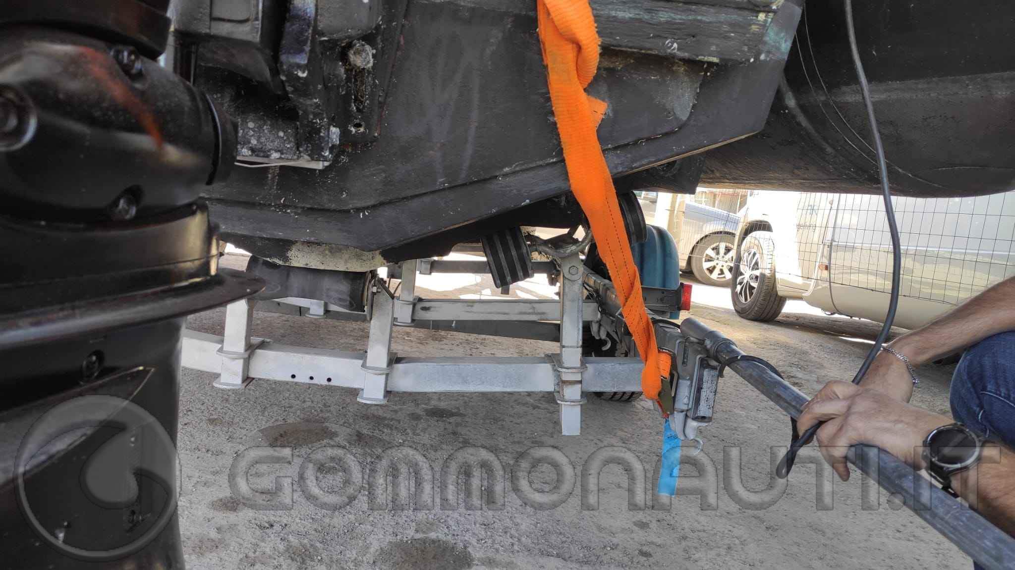 Installazione trasduttore su Zar 57 Twin