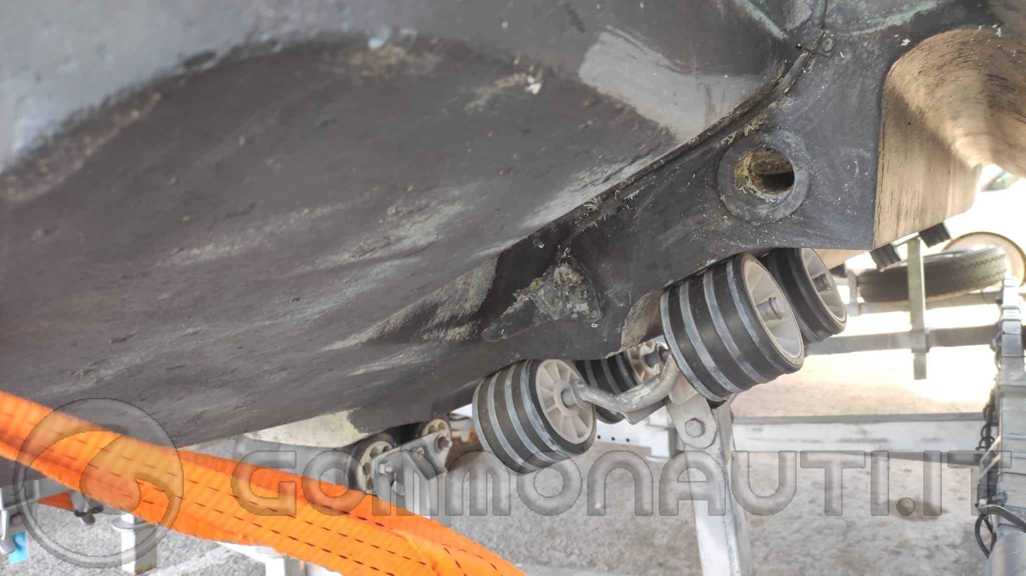 Installazione trasduttore su Zar 57 Twin
