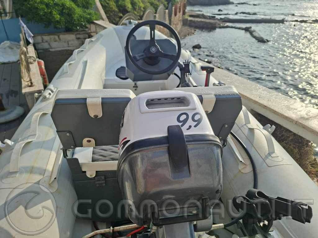 Vendo Gommone Alu 320, Motore 9,9 cv con Console di Guida a Civitavecchia