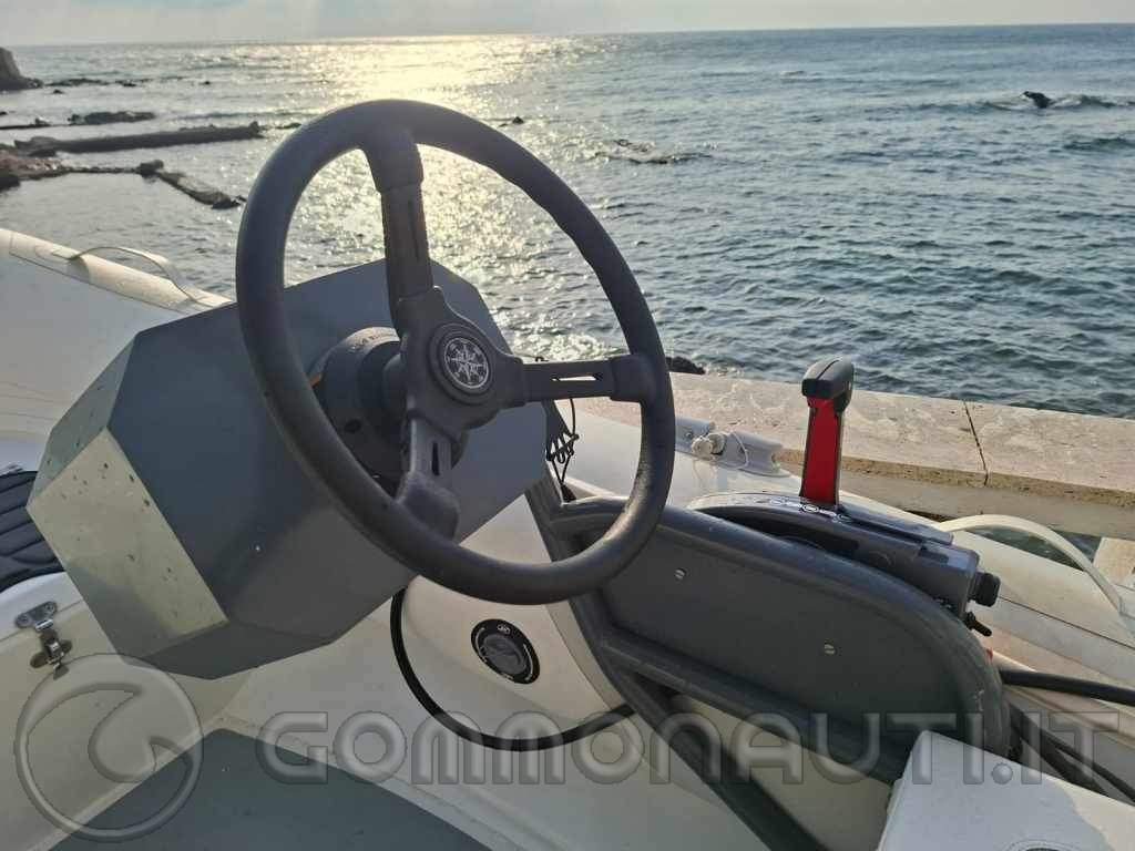 Vendo Gommone Alu 320, Motore 9,9 cv con Console di Guida a Civitavecchia