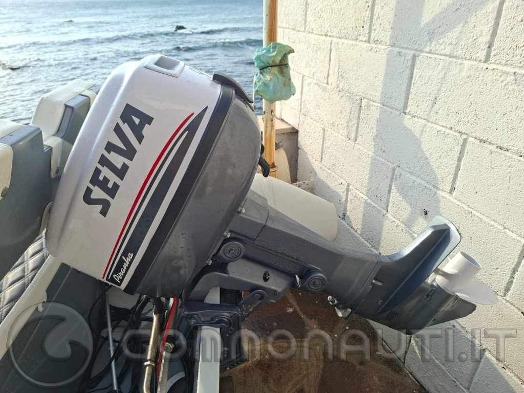 Vendo Gommone Alu 320, Motore 9,9 cv con Console di Guida a Civitavecchia