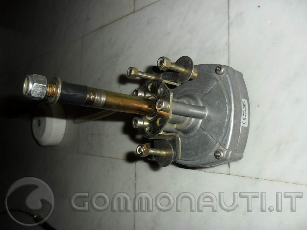 Timoneria completa usata Ultraflex  T71FC- Monocavo M66 - Volante Spargi D. 350