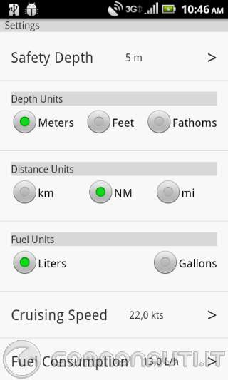 NAVIONICS CHARTPLOTTER PER ANDROID [PAG. 2]