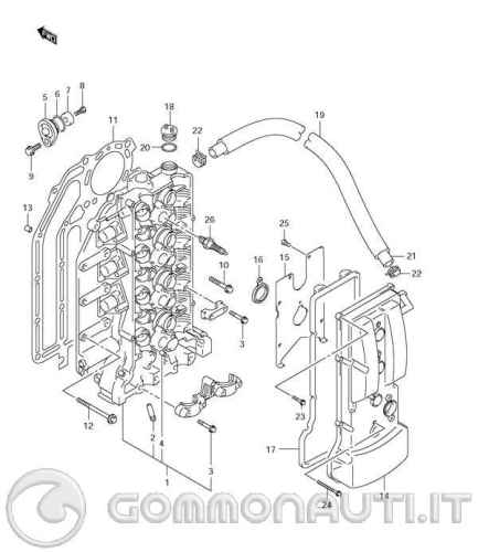 Ispezione/sostituzione anodi posti sul motore DF115 4T Suzuki