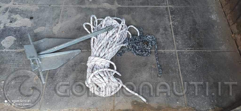 Cima Di Ancoraggio Predator In Nylon | 150 Piedi X 1/2 Pollice | Robusta Per Barche