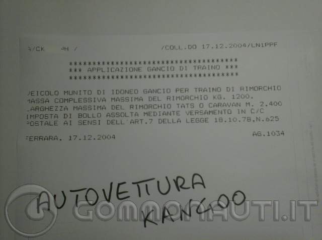 VENDESI RIMORCHIO CRESCI N2300-R (OMOLOGATO 2000KG)