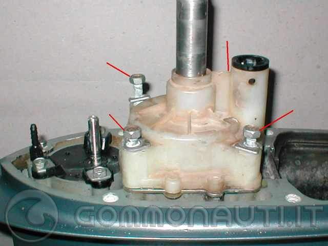 Sostituzione girante Yamaha 115 AET 4 tempi