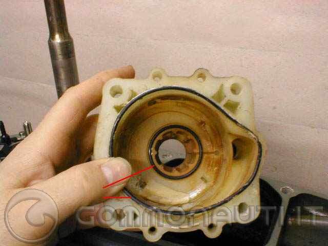 Sostituzione girante Yamaha 115 AET 4 tempi